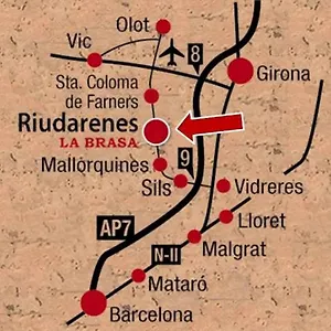 Hotel La Brasa De Riudarenes